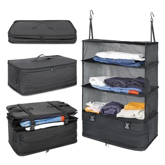Premium Foldable Packing Shelf Organizer