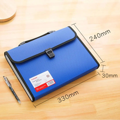 Multi-Layer Expanding Document Organizer Bag