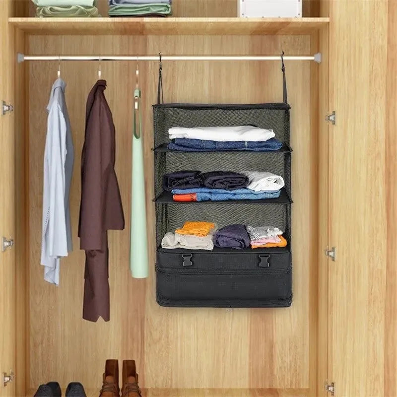 Premium Foldable Packing Shelf Organizer