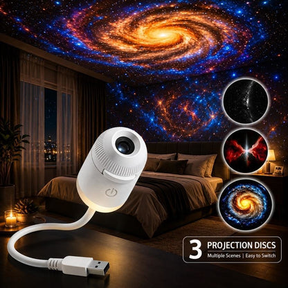 Portable USB Galaxy Night Light