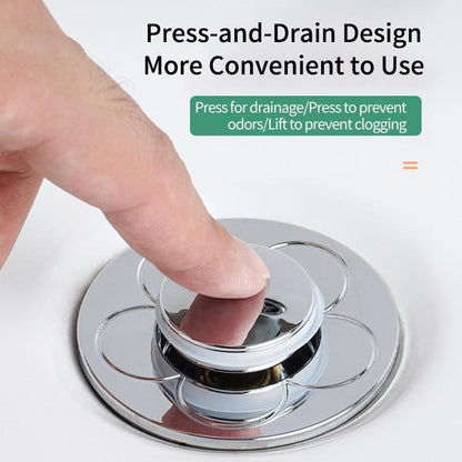 Pop-Up Sink Drain Strainer