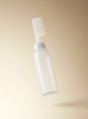 Premium Root Hair Dye Applicator Comb Bottle
