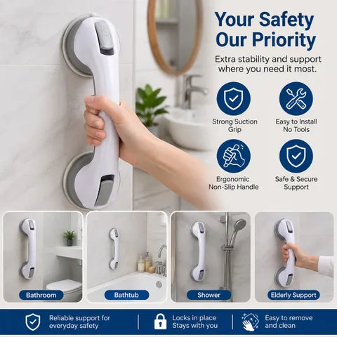 Multipurpose Bathroom Safety Grab Bar
