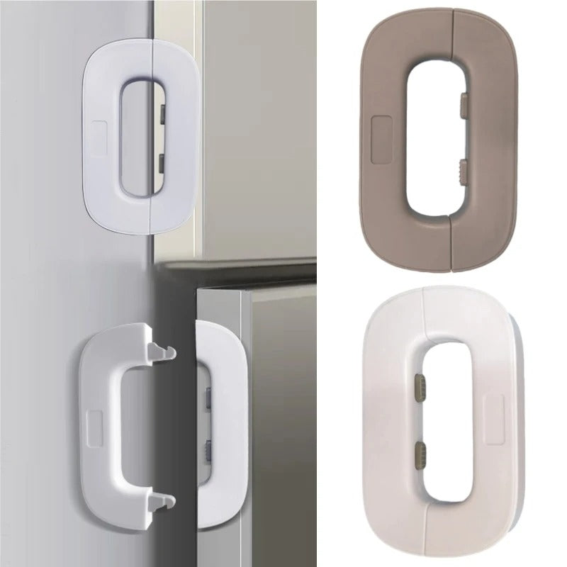 Multifunctional Refrigerator Door Lock