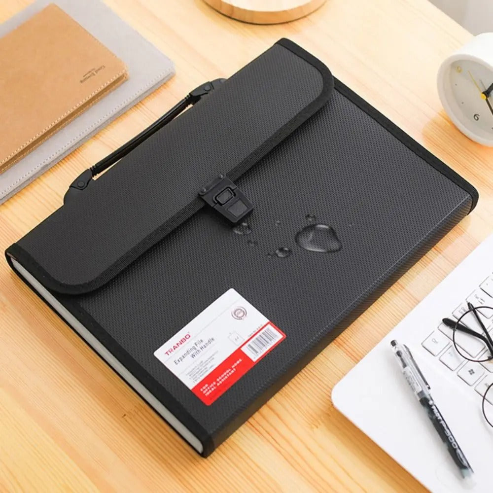 Multi-Layer Expanding Document Organizer Bag