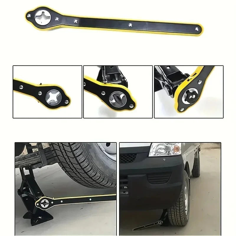 Car Jack Ratchet Wrench Tool