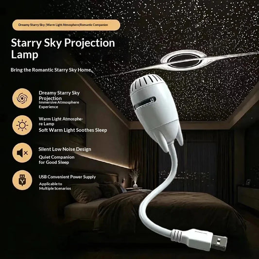 Portable USB Galaxy Night Light