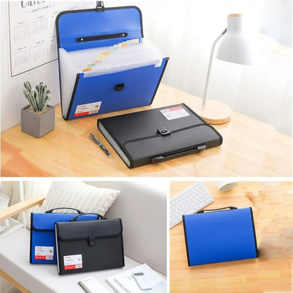Multi-Layer Expanding Document Organizer Bag