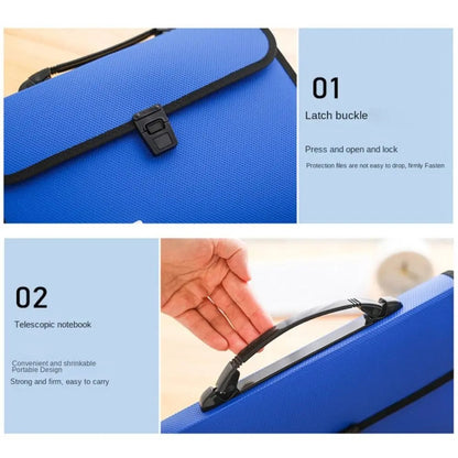 Multi-Layer Expanding Document Organizer Bag