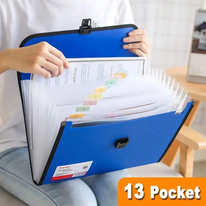 Multi-Layer Expanding Document Organizer Bag
