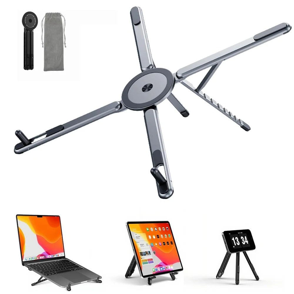 4-in-1 Foldable Magnetic Phone, iPad, MacBook Holder