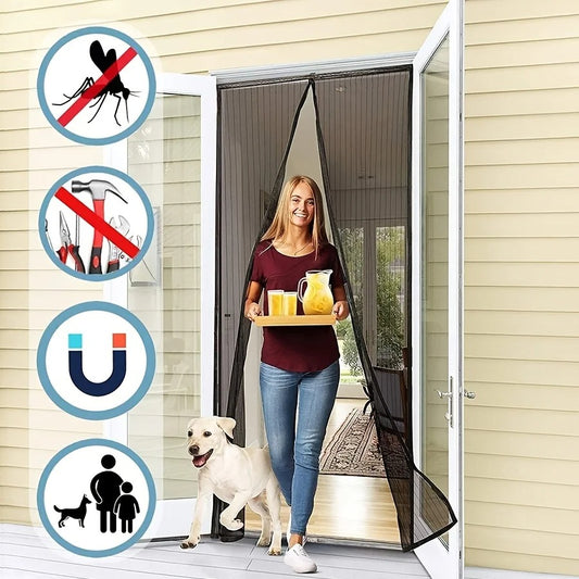 Magic Mesh Magnetic Screen Door