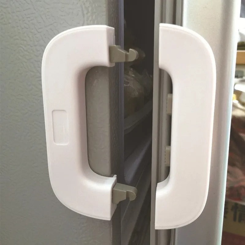 Multifunctional Refrigerator Door Lock