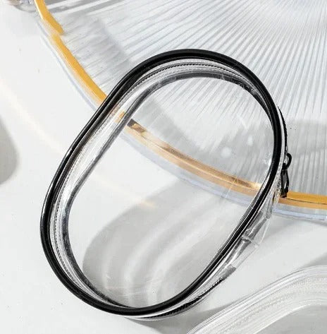 Transparent Keychain Travel Organizer Pouch