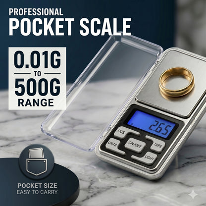 Portable Precision Pocket Scale