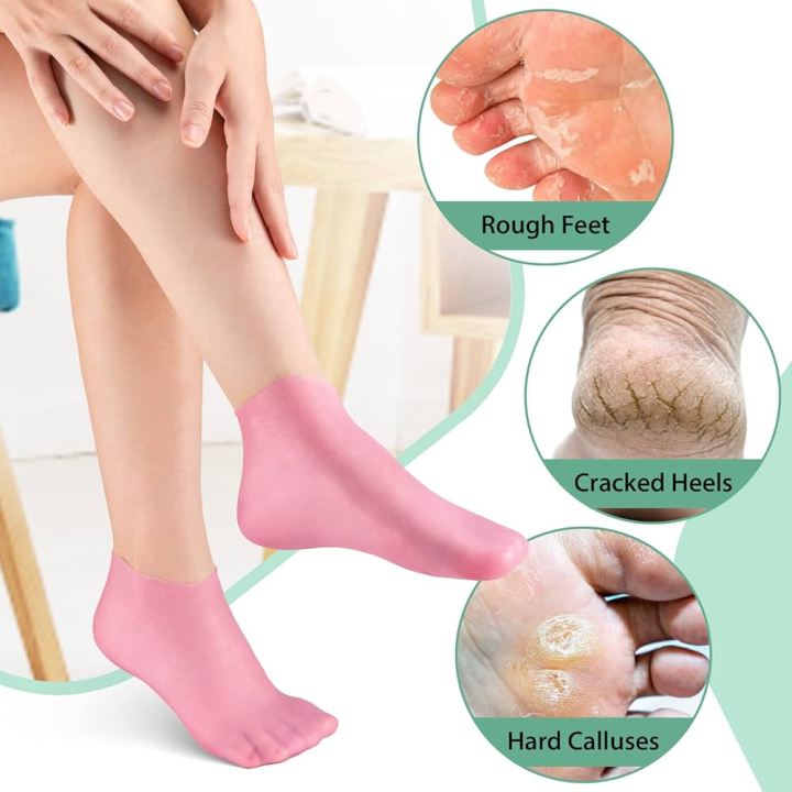 Soft Silicone Gel Socks