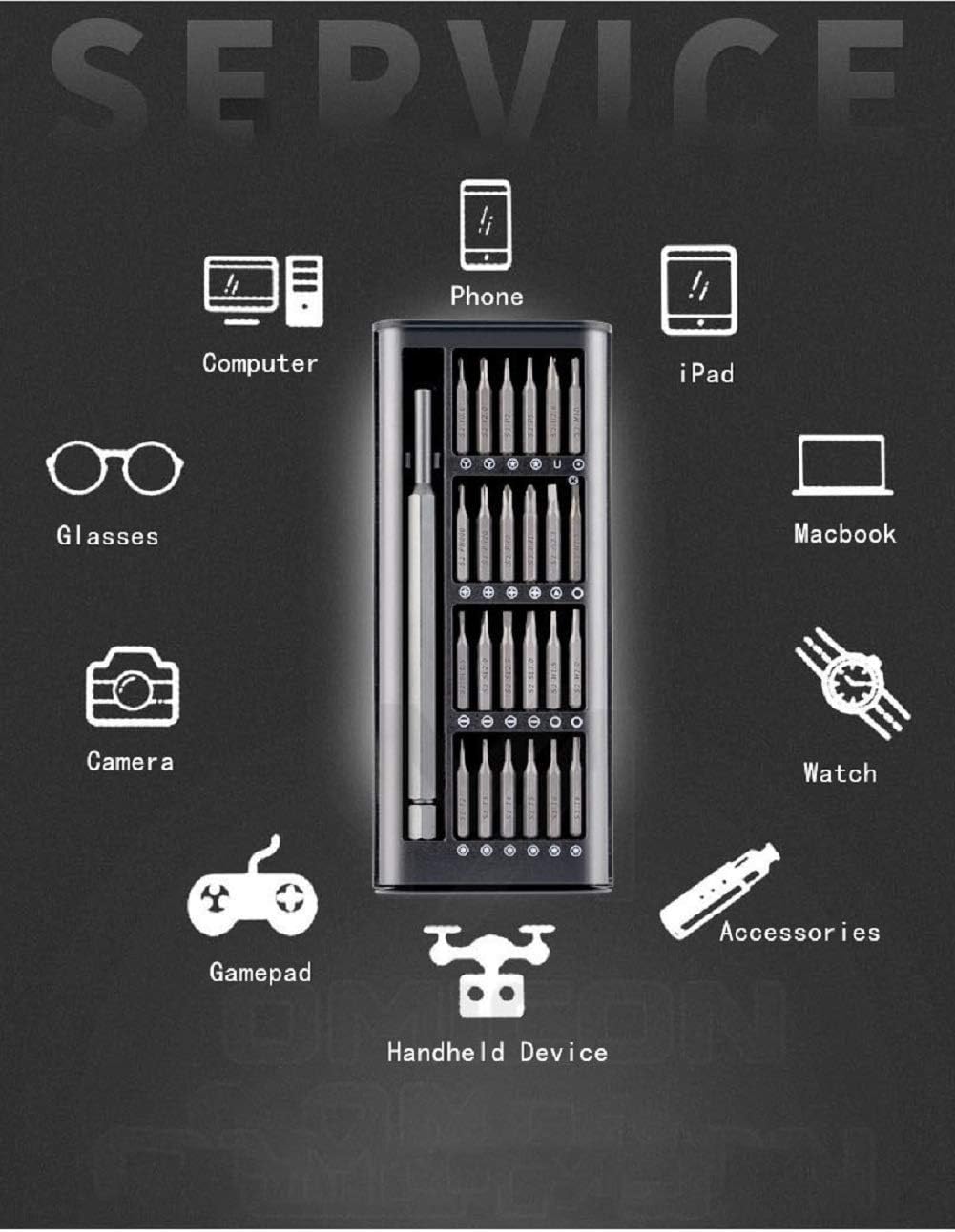 24 in 1 Magnetic Screwdriver Kit