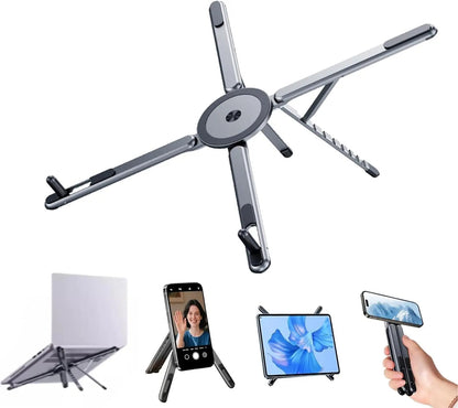 4-in-1 Foldable Magnetic Phone, iPad, MacBook Holder