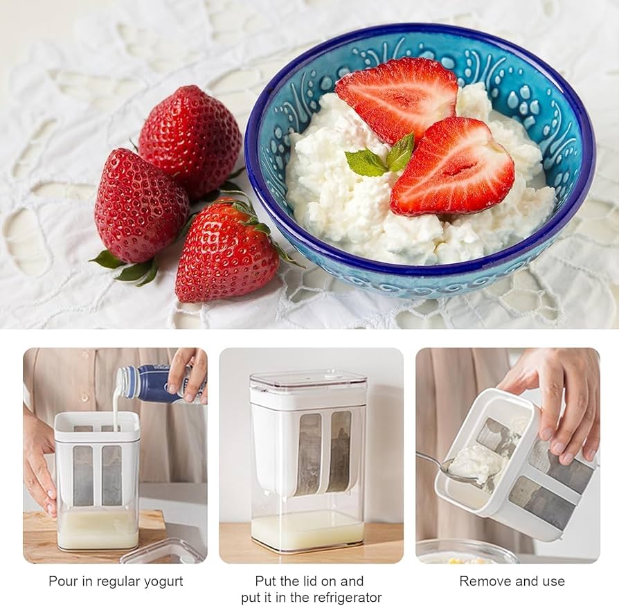 Multi-Functional Greek Yogurt Strainer