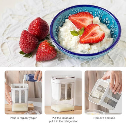 Multi-Functional Greek Yogurt Strainer