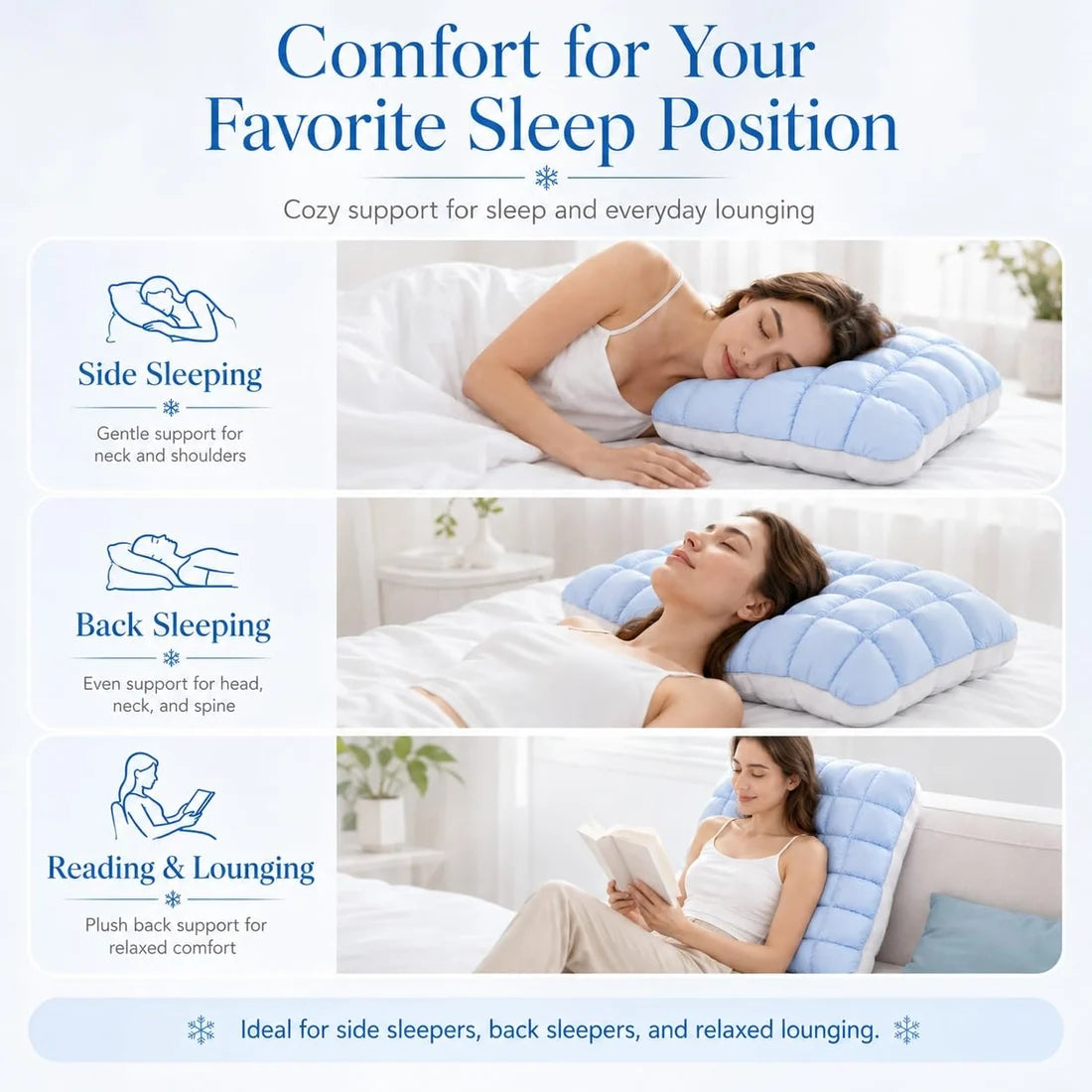 Marshmallow Soft Comfort Pillow