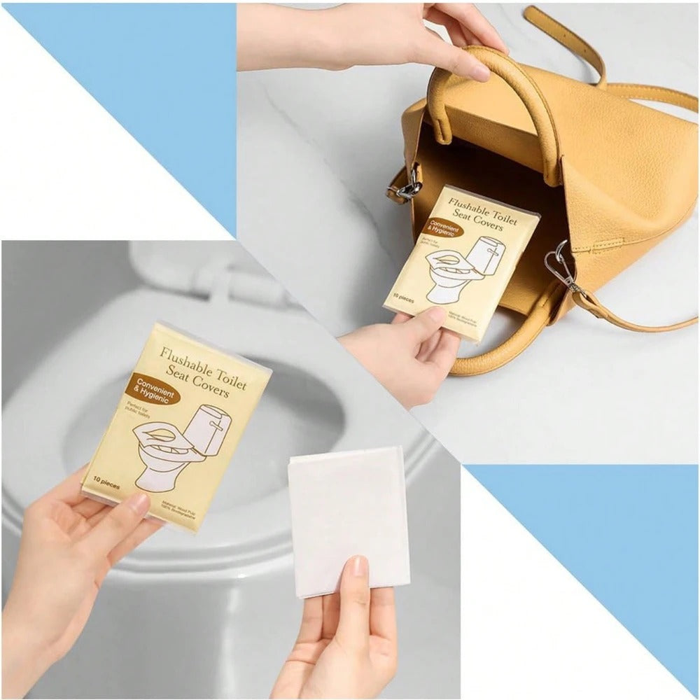 Premium Flushable Toilet Seat Covers