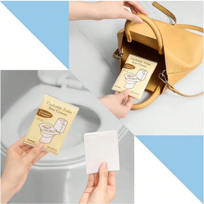 Premium Flushable Toilet Seat Covers