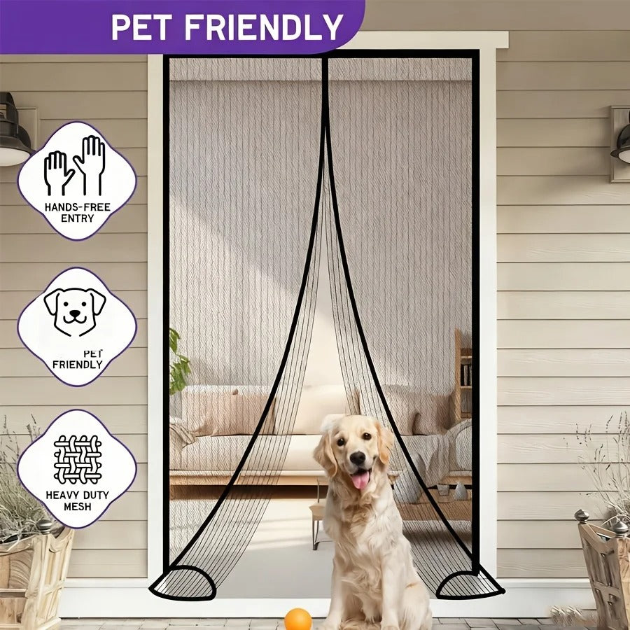 Magic Mesh Magnetic Screen Door