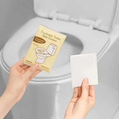 Premium Flushable Toilet Seat Covers