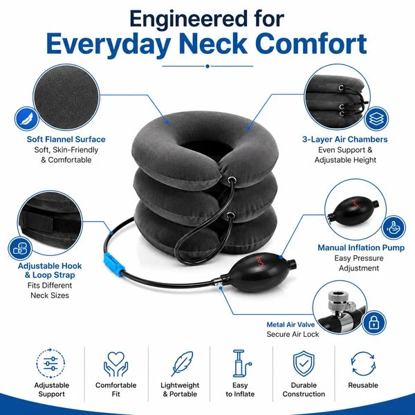 Premium Cervical Spine Traction Neck Pillow