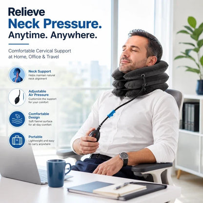 Premium Cervical Spine Traction Neck Pillow