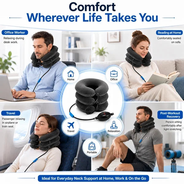 Premium Cervical Spine Traction Neck Pillow