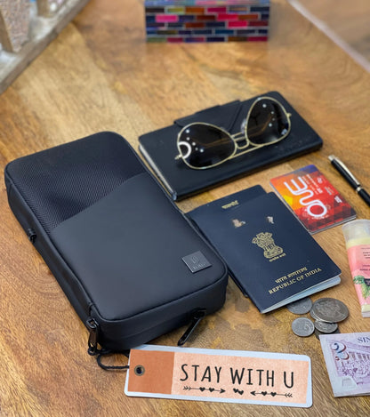 Premium Travel Passport Organizer Bag