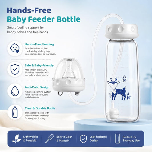 Anti-Colic Hands-Free Baby Bottle