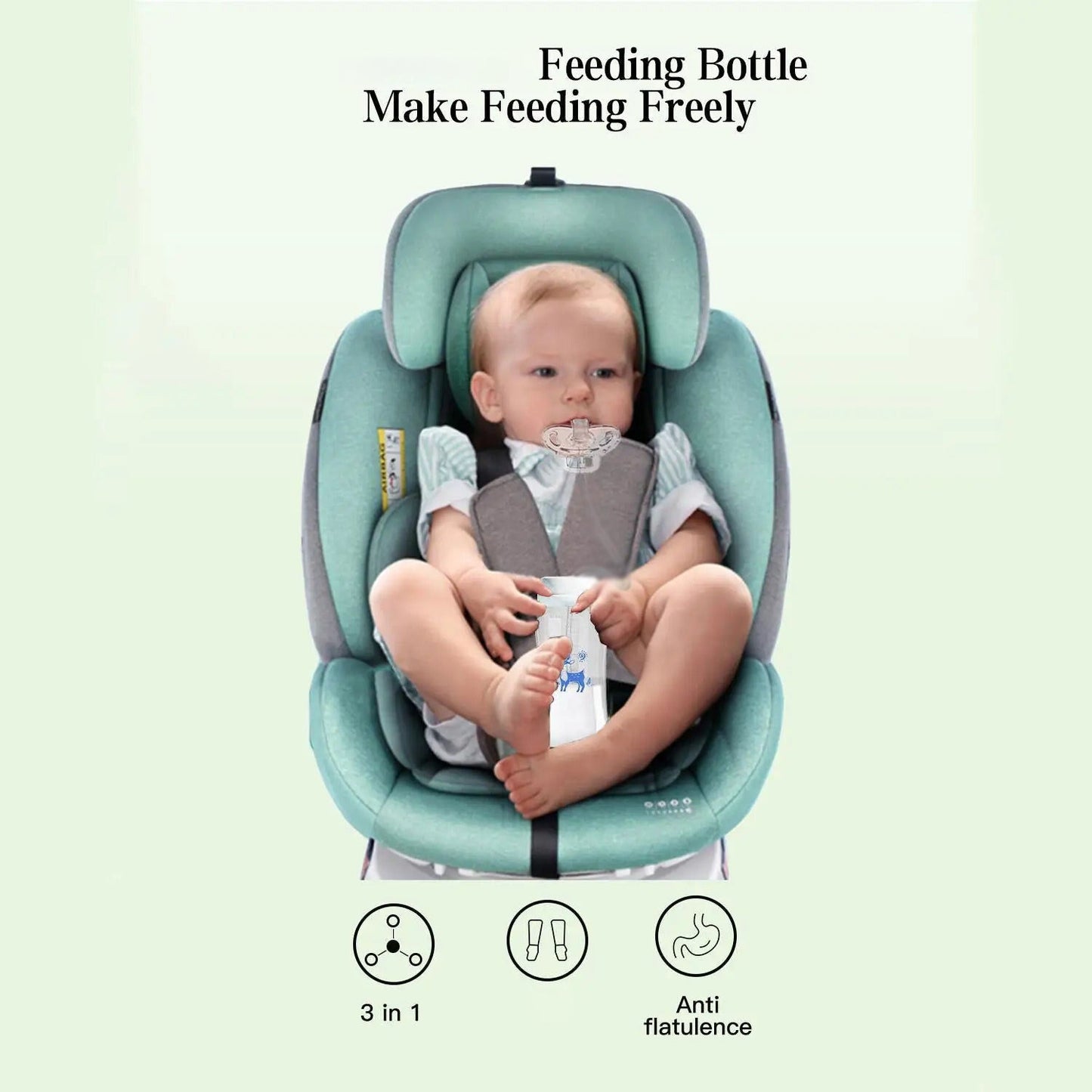 Anti-Colic Hands-Free Baby Bottle