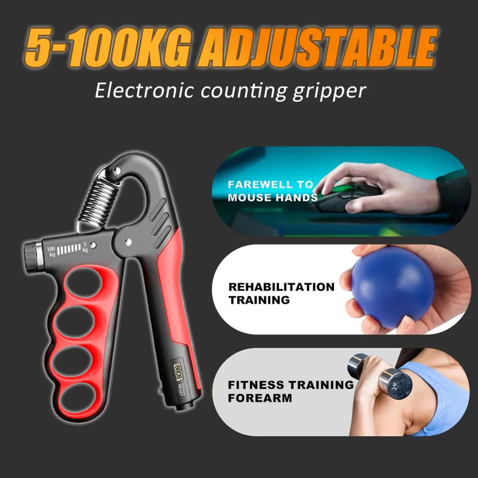 Limitless Adjustable Hand Gripper 5–100kg
