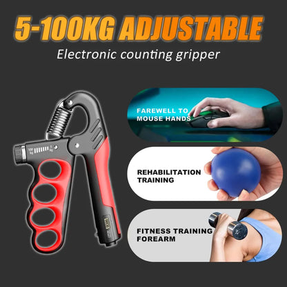 Limitless Adjustable Hand Gripper 5–100kg