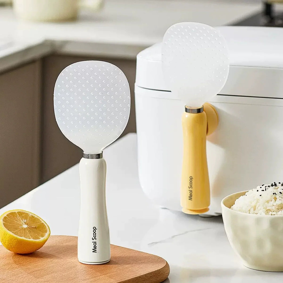 Smart Magnetic Rice Spatula with Stand