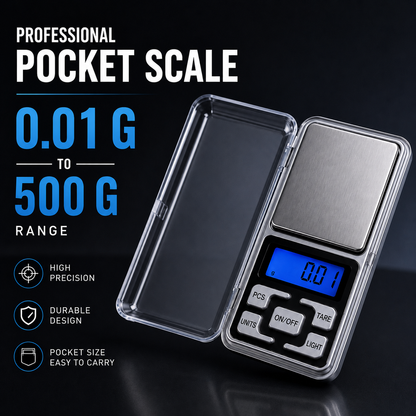 Portable Precision Pocket Scale