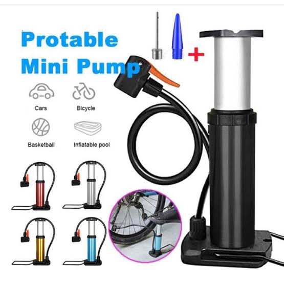 Universal Portable Air Tyre Pressure Pump