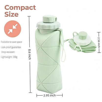 Silicone Foldable Water Bottle