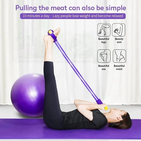 Home Workout Pedal Resistance Band