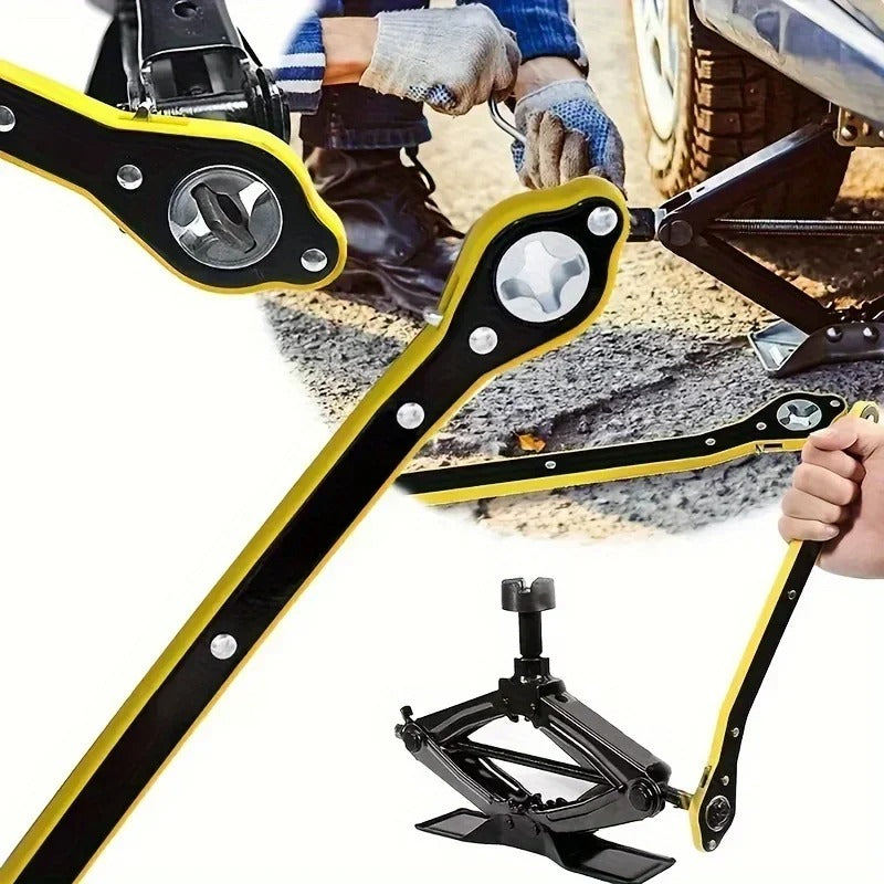 Car Jack Ratchet Wrench Tool