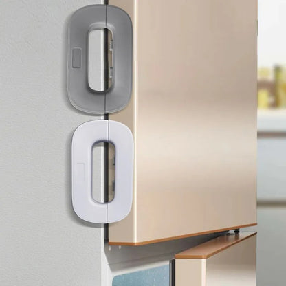 Multifunctional Refrigerator Door Lock