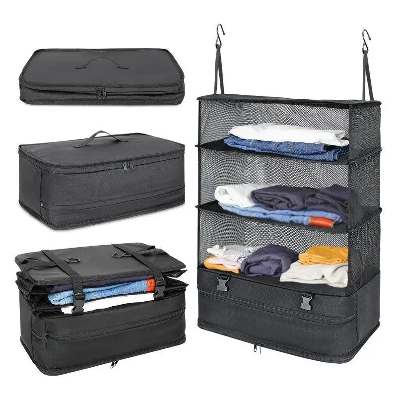 Premium Foldable Packing Shelf Organizer