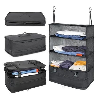 Premium Foldable Packing Shelf Organizer