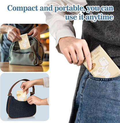 Premium Flushable Toilet Seat Covers