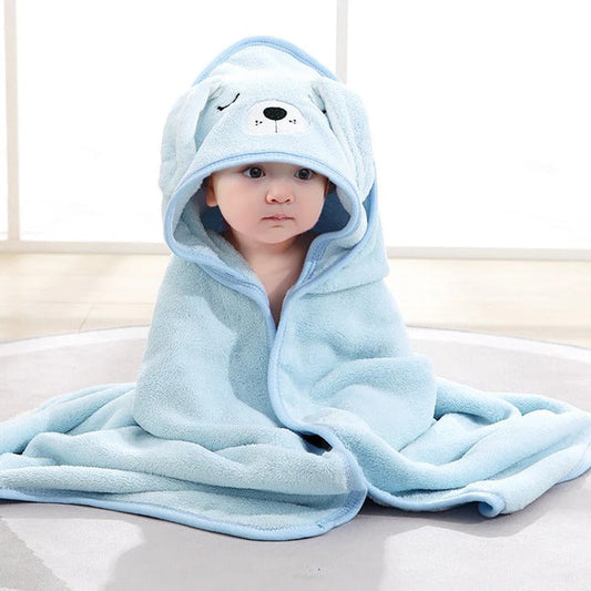 Ultra Soft Hooded Baby Bath Towel