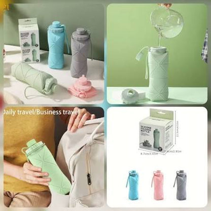Silicone Foldable Water Bottle