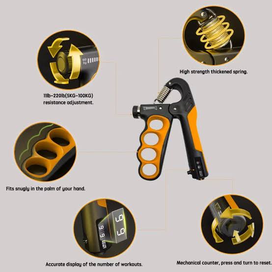 Limitless Adjustable Hand Gripper 5–100kg
